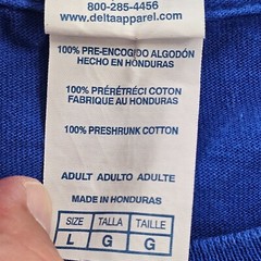 I’ve Been Goodish All Year Christmas Blue Short Sleeve Cotton T-Shirt Adult L