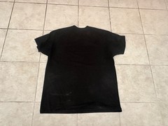 Los Angeles Apparel 50/50 Black Poly-Cotton Crew Neck T-Shirt Style FF01