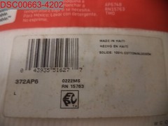 Stain, Hanes Men’s White 6-Pack Tagless Moisture-Wicking Tanks, L 043935516277