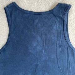 VTG The Mountain Dragon Shirt Mens Medium Tank Top Blue Skulls Fantasy NEW