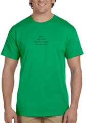 Gildan G200 Irish Green Ultra Cotton T Shirt G2000 Sizes S ~ 5XL Verde Ireland