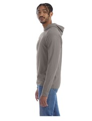 Hanes Mens 100% Cotton Garment-Dyed Hooded Long Sleeve Shirt GDH280