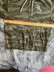 MICHIGAN HANDS ZIP HOODIE (CAMO) High Five Threads Company Size X-LARGE
