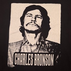 Charles Bronson Shirt Mens Medium Mugshot Photo Death Wish American Actor