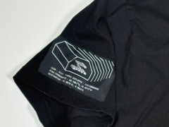 Time Space T Shirt Mens Large Black Utility Pocket Graphic Streetwear Techwear