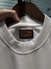 BRAND NEW – Bottega Desires Tee T-Shirt F**k Joke (S) White Black