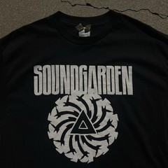 Vintage 2011 Soundgarden The Mars Volta Alt Rock Heavy Metal Punk Band T-Shirt L