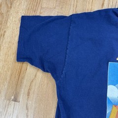 Vtg Atlanta Georgia USPS 1996 Single Stitch T Shirt Sz XL Blue Graphic Print