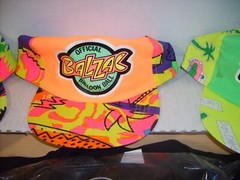 Vintage 1989 BALZAC 5 HAT T-SHIRT Large (L) & FANNY PACK RARE 1980s NEW