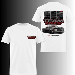 Team OBS Chevrolet 454 SS Slammed T-Shirt, 2 Sides, Chevy OBS C1500 Lowered Pick