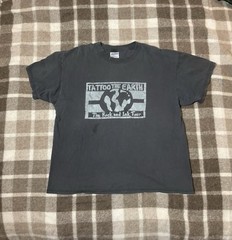 Vintage Tattoo The Earth RARE Slayer Slip Knot Festival Metal Punk Band T Shirt