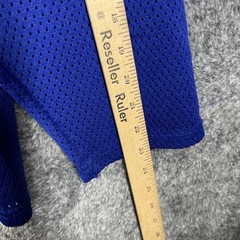 Cooper Shirt Mens XL Blue Long Sleeve V-Neck Breathable Lightweight Jersey