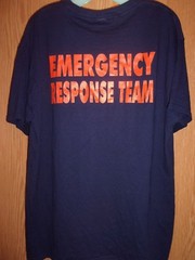 Airplane Show Sun n Fun Emergency Response Team L t shirt