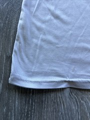 WEATHERED AMERICAN FLAG Lightweight Long Sleeve T Shirt Tee LIGHT GRAY MEDIUM
