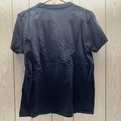 Sada Men’s Tee Shirt Crewneck Black Cotton Short Sleeve Medium