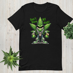 420 Smoking Graphic Tee Shirt Dont Blow My High Big Tall Pro Club Shaka