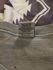 Vtg 90s PSI Single Stitch T-Shirt Mo Ranch Wolves Desert Faded Distressed Large