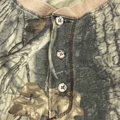 ACE Sportswear Men’s XXXL Vintage Realtree Hardwoods Shirt Camo Henley Stitch