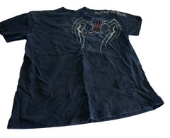 Harley Davidson T Shirt Mens XL Number 1 American Flag Graphic Pennsylvania Y2K