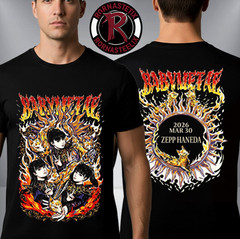 Babymetal World Tour 2026 In Japan Merch White Flame Show On March 30 T-Shirt