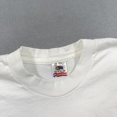 Vintage Eye On Survival Tiger Shirt Mens Medium White Fruit Of The Loom 1990s