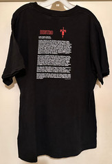 Vintage Destro G.I. Joe Movie Hasbro 2000 Black T-Shirt Cotton Size Large