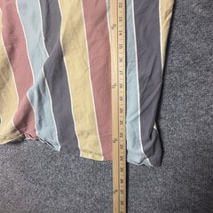 Free Planet Striped T-Shirt Size M Multicolor Cotton NYC to Malibu Casual Tee