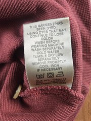 Woolrich Men’s M Burgandy Red Henley Long Sleeve Shirt Waffle Knit Cotton
