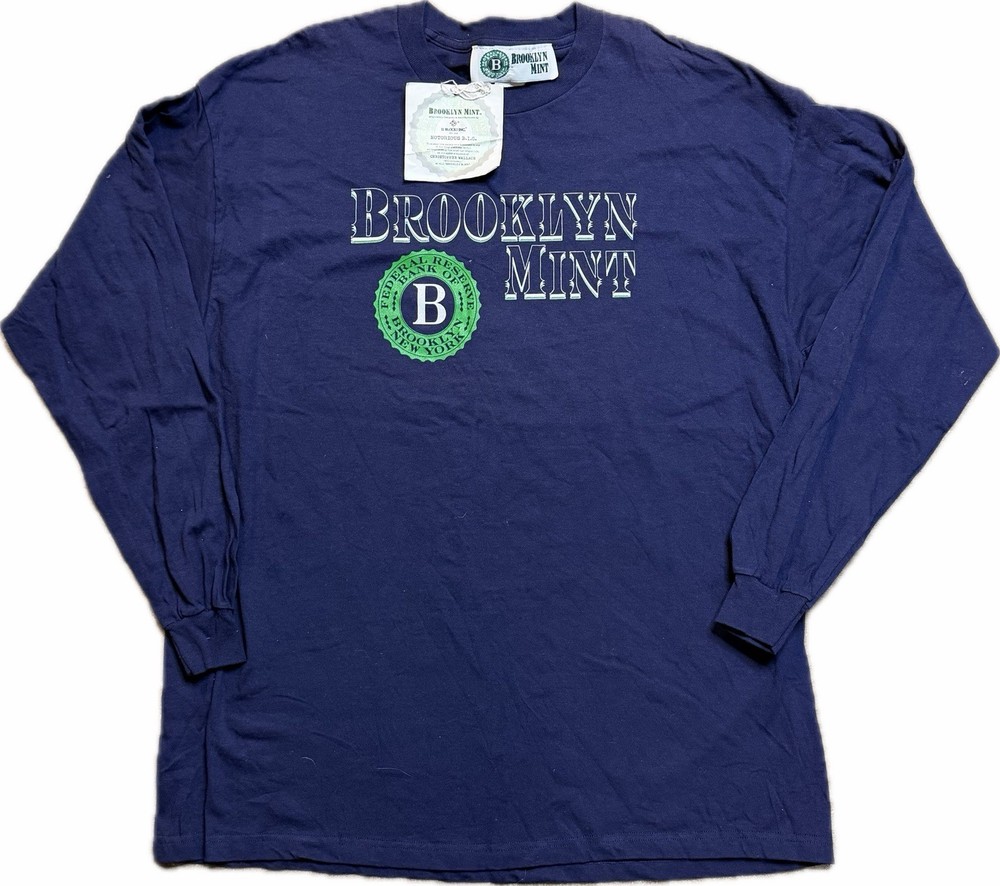 Vintage 90s Notorious BIG Brooklyn Mint XL Shirt Biggie Smalls Hip Hop Rap Tee
