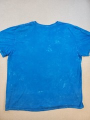 Misfits Official Squirm Mineral Wash Graphic T-Shirt Blue Men’s Size Xl