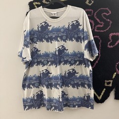 Disney Blizzard Beach AOP 2XL All Blue Colorway T-Shirt