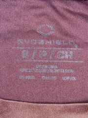 Men’s Russell Batbusters T-Shirt | Large Burgundy Orange Activewear for Baseball