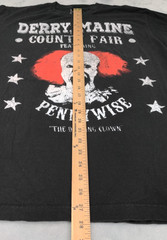 Pennywise “The Dancing Clown,” It Movie Stephen King Black Adult XL