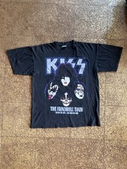 Vintage Kiss Shirt Men’s XXL Black The Farewell Tour Legends Never Die 2000