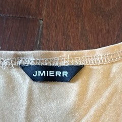 JMIERR Men’s V-Neck Short Sleeve Solid T-Shirt Lot 2 Beige Purple Size L