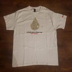 American Red Cross Peanuts Woodstock Snoopy Donate Blood Tee Shirt 2025 Large