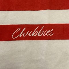 Chubbies Tank Top Men’s Small White Sleeveless Beach Stars And Stripes USA