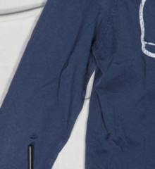 VINEYARD VINES MENS SHIRT NAVY BLUE XXS LONG SLEEVE POCKET TEE 100% COTTON