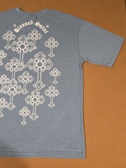 Vintage Rare Y2K South Pole CHROME HEARTS Style T-Shirt Cross Blessed Saint Sz M