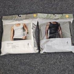 Goodfellow & Co Men’s Tank Tops Lot Of 8 Black And White Size S 34/36 NIP New