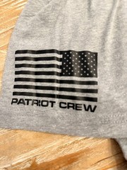 Lot of 6 Patriot Crew USA Flag Mens Large Perfect Fit Performance Tees