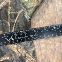 Vintage Mossy Oak Shirt Mens XL Shadow Branch Camo Mock Neck Cotton Hunting Y2K