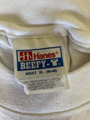 1997 Vintage-Hanes Chuck Berry Graphic Tee Men’s White XL Cotton