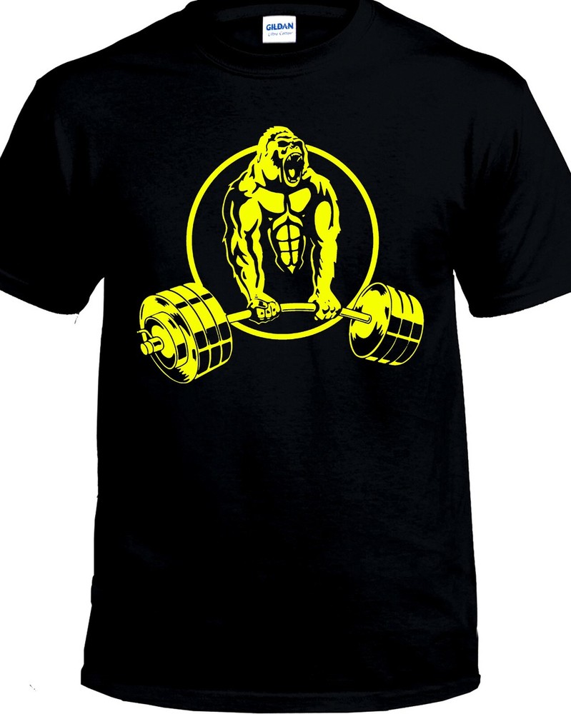 Gorilla Gym Weight Lifting workout T-shirt