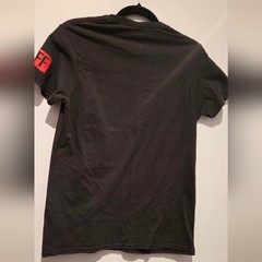 Marvel Black Tee with Yellow Duck Pattern Mens Small GUC