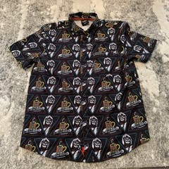 Death Wish Coffee Co. | Men’s Polo All Over Print Size Small