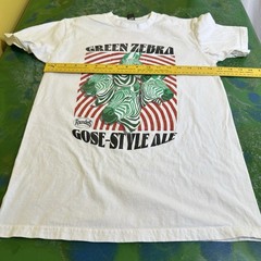 Green Zebra Gose-Style Ale Founders Brewing Co. Small Brewery T-Shirt Beer Tee S
