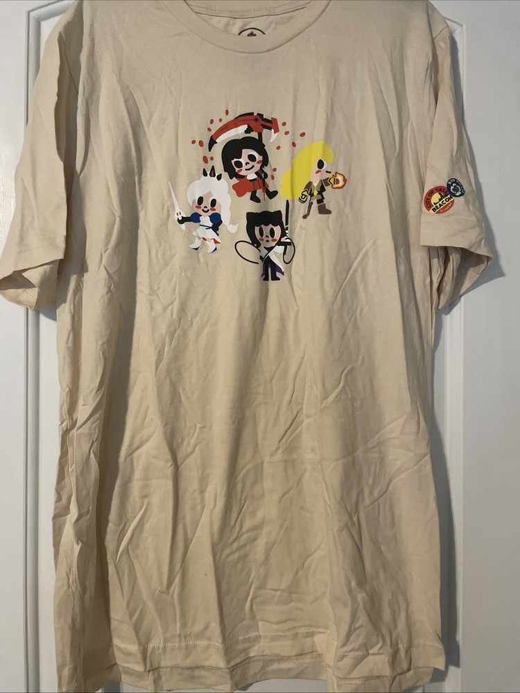 Official RWBY Rooster Teeth Team RWBY T-shirt Size XL