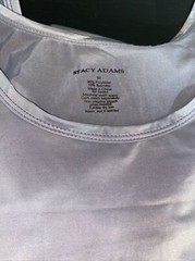 Stacy Adams Tank Tops, A Shirt,90% Polyester 10% Spandex ,machine Washable,New!!