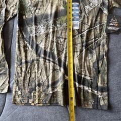 REALTREE APX SCENT CONTROL HUNTING CAMO LONG SLEEVE MEN’S T-SHIRT (SIZE – S)